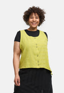 'Verde' vest – airy, modern & naturally stylish