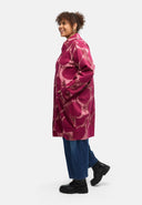 'Oria' coat – cotton stretch, knee-length