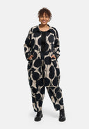 'Oria' coat – cotton stretch, knee-length