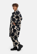 'Oria' coat – cotton stretch, knee-length