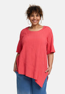 'Crissa' Tunic – pleated, light & modern-asymmetric