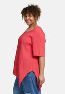 'Crissa' Tunic – pleated, light & modern-asymmetric