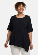 'Crissa' Tunic – pleated, light & modern-asymmetric