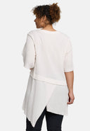'Crissa' V-Neck Tunika – leicht, lässig & figurschmeichelnd