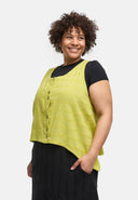 'Verde' vest – airy, modern & naturally stylish