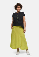 'Verde' skirt – asymmetrical, comfortable & summery elegant