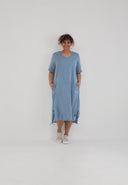 'Alina' Dress – A-line, soft & with drawstring details